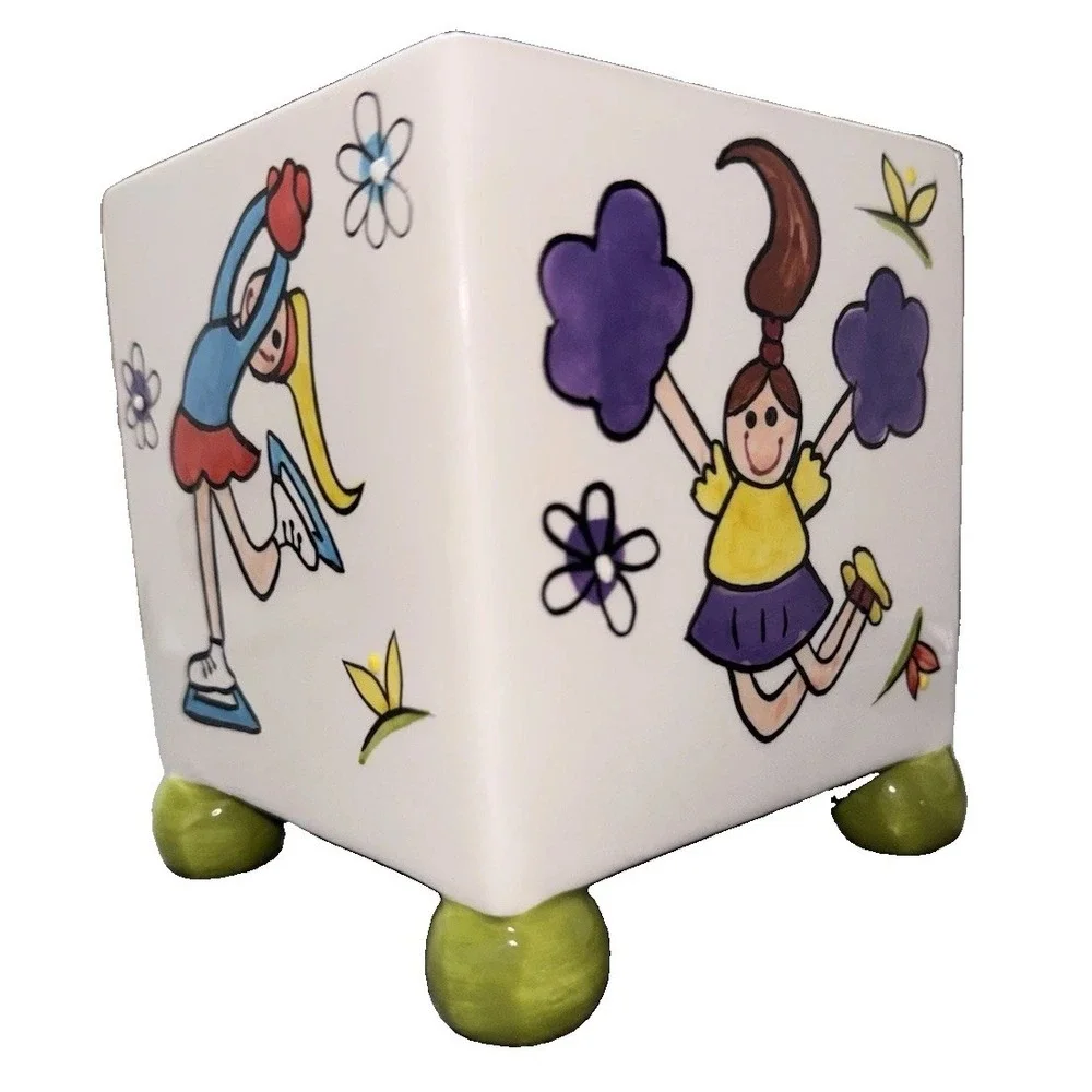 Wynter Rosen Tzedakah Charity coin Bank vintage 2001